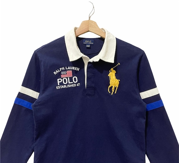 Vintage Polo Ralph Lauren Big Spell Out Big Logo Rugby Shirt - Etsy  Australia