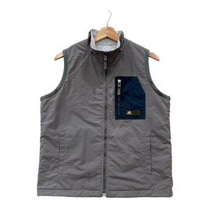Vintage!! Adidas Zipper Vest