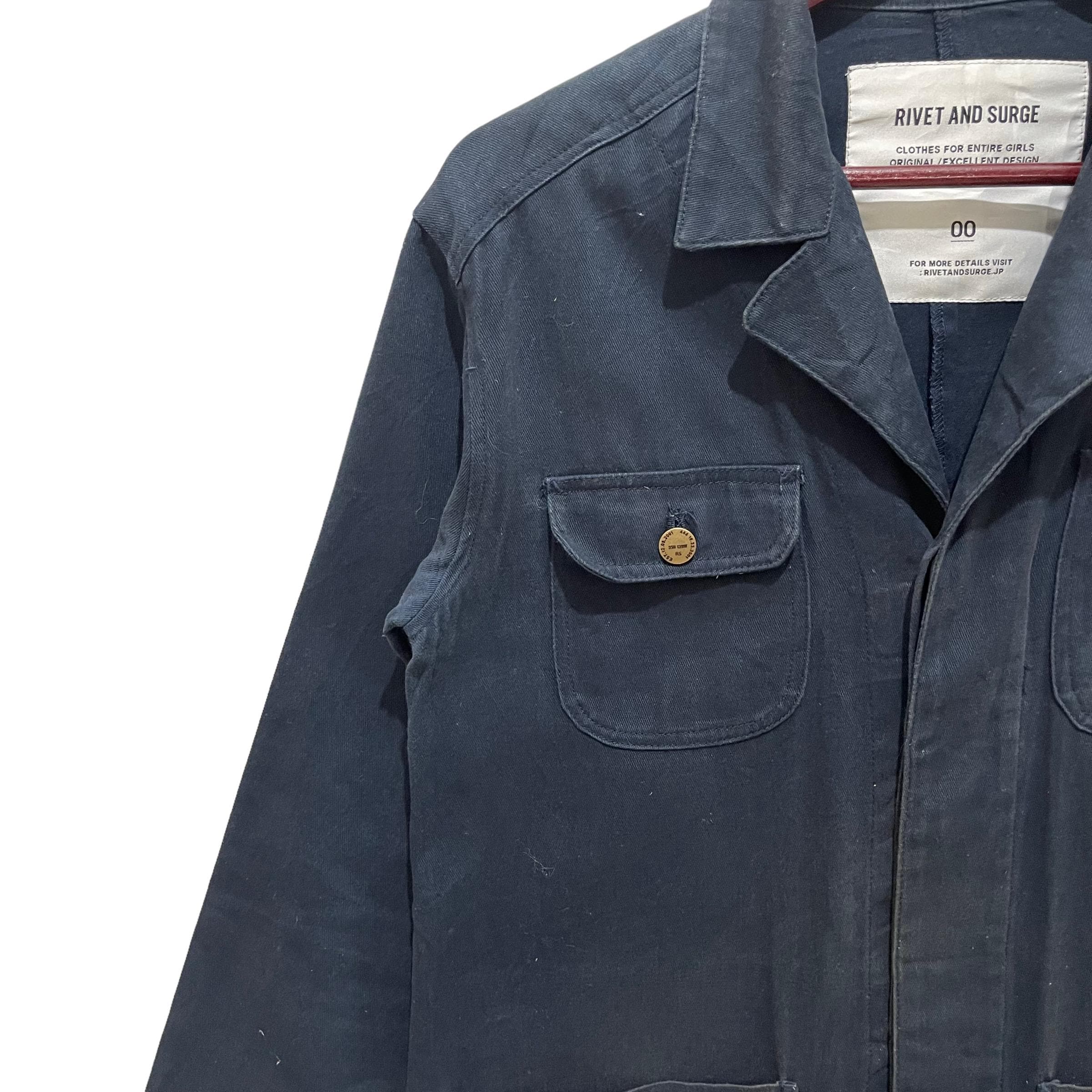【EEUN】Rivet Collar Jacket EEUN】Rivet Collar Jacket Rivet Shawl-Collar Jacket – Labour