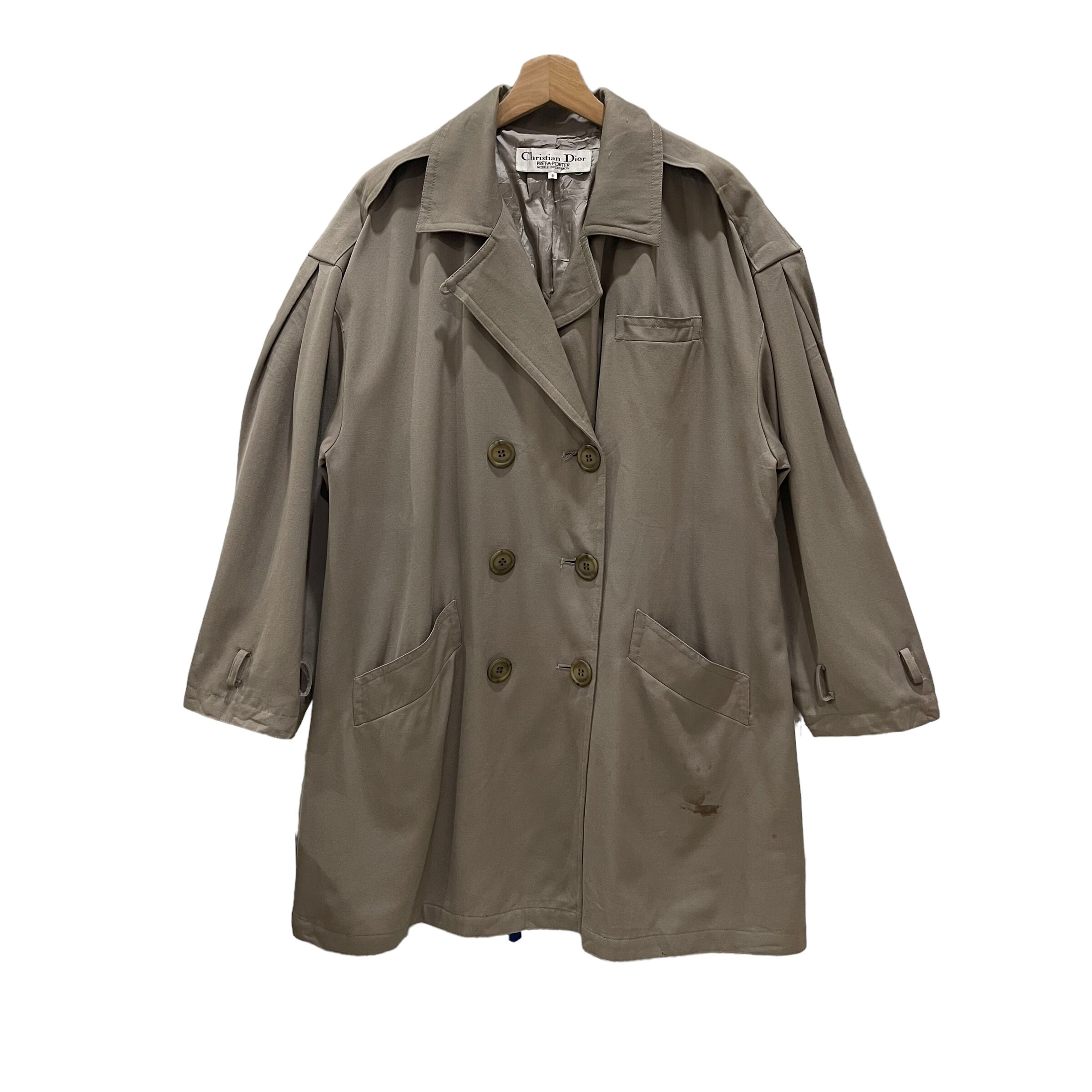 Very Rare Vintage 80s Christian Dior PRÊT-A-PORTER Trench Very Rare Vintage 80s Christian Dior PRÊT-A-PORTER Trench