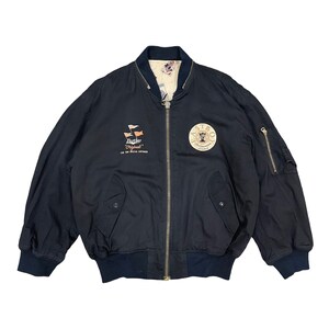 Vintage EASTBOY Spell Out Zipper Bomber Jacket