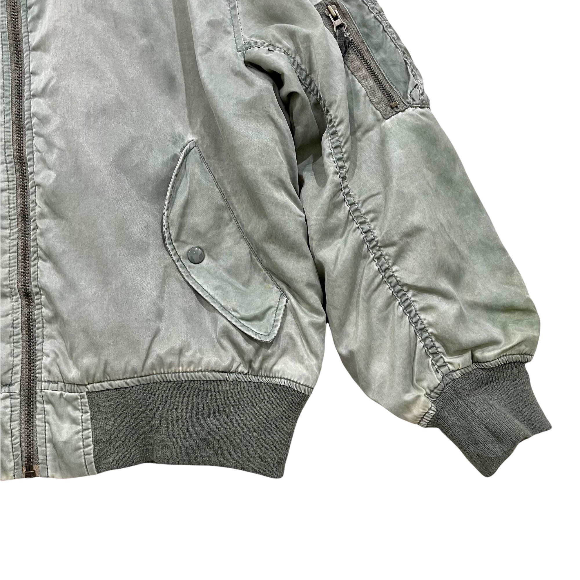 Vintage 90s OFFROAD MA-1 US Army Us Air Forces Flight Bomber