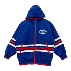 Vintage!! Adidas Bomber Hoodie Zipper Jacket