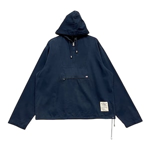 Vintage!! Polo Jeans Co Ralph Lauren Anorak Quarter Zipper Hoodie Nice Design Single Pocket