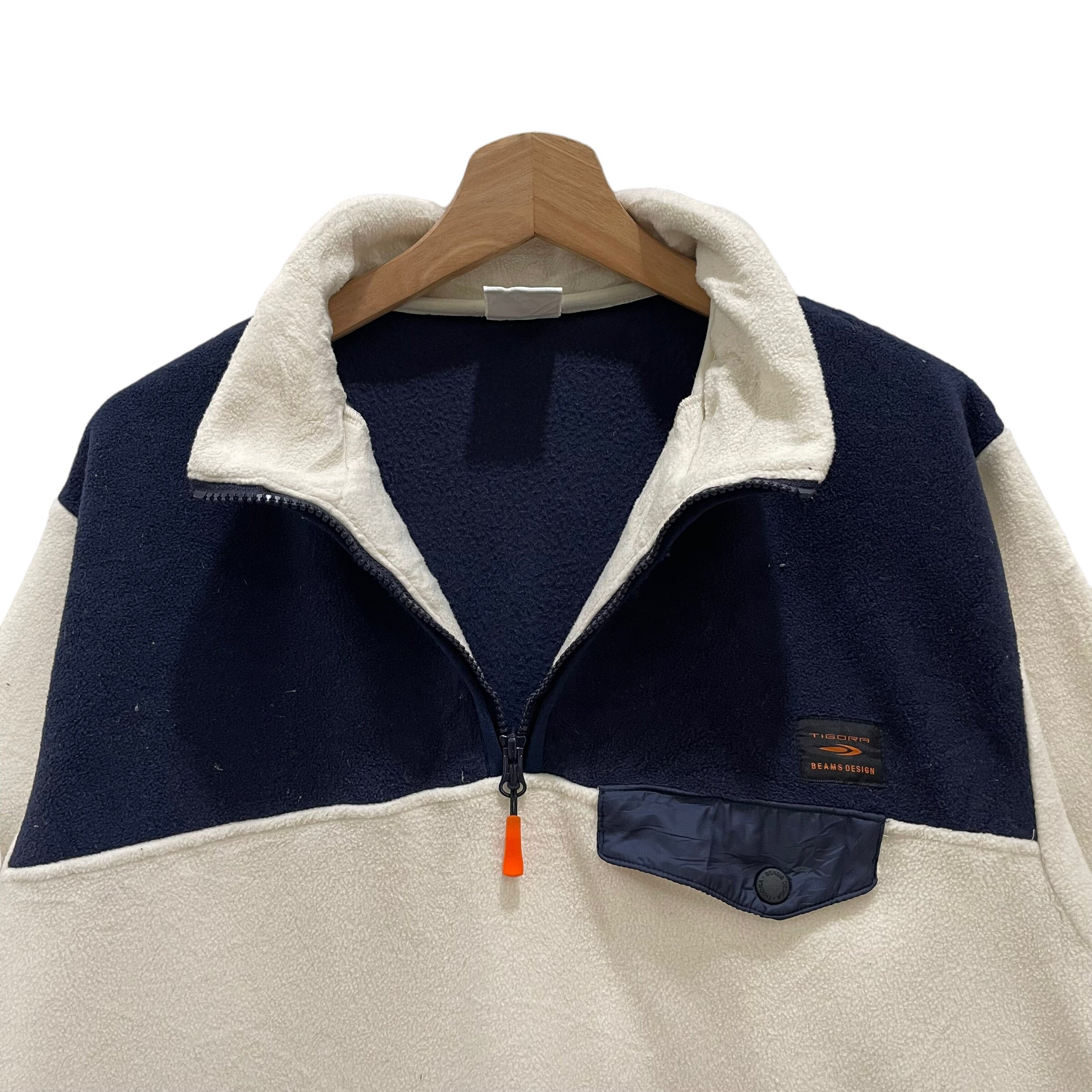 【関税込み】BEAMS Half zipper sweatshirt Beams Plus Half Zip Sweat Grey | Cultizm