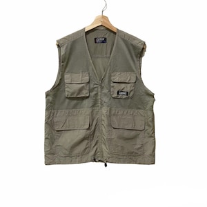 Vintage!! Japanese Brand Rio Club Multipocket Vest