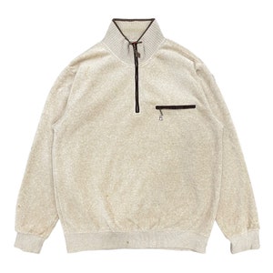 Vintage!! Hush Puppies Quarter Zipper Sweater Sweatshirt