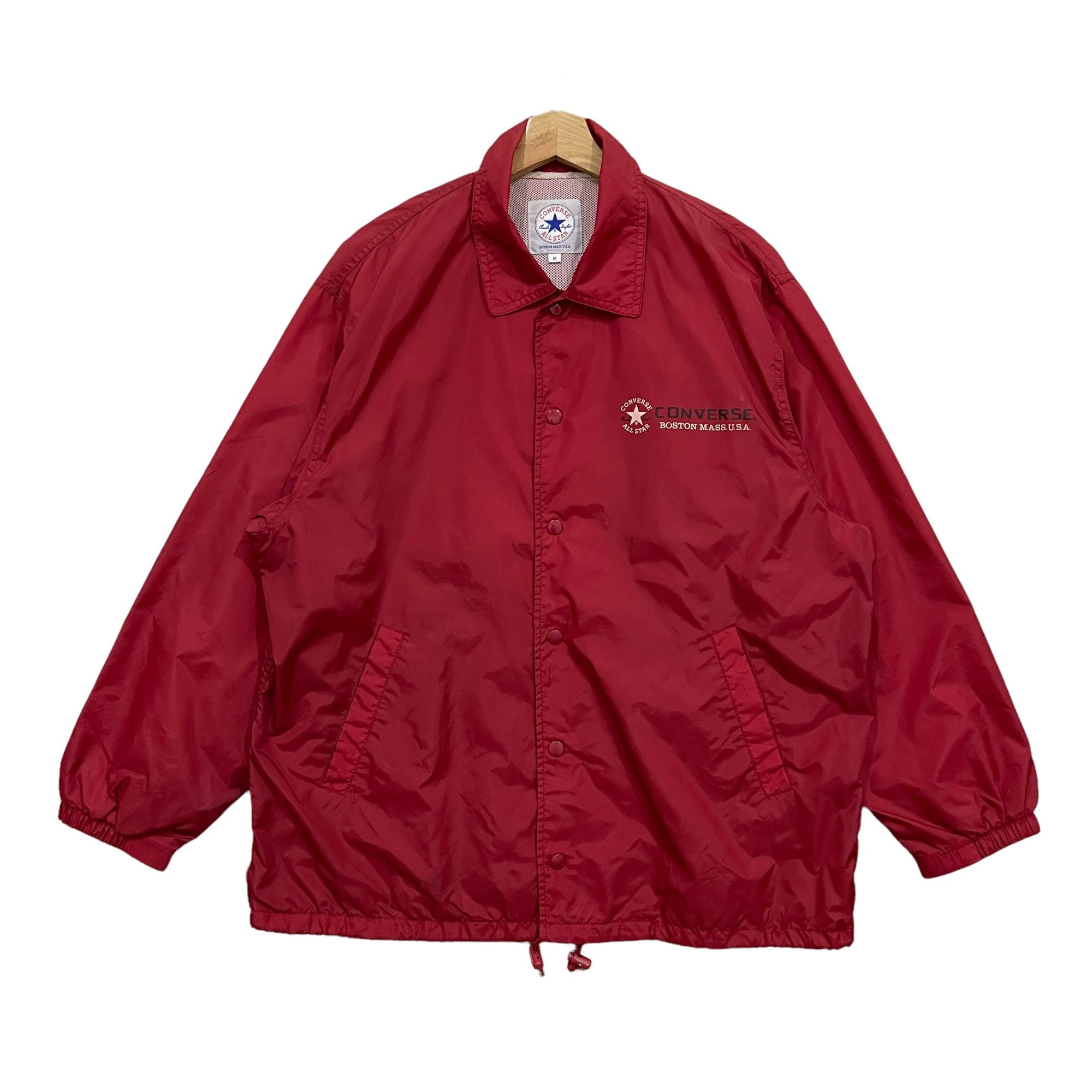 Vintage!! Converse All Star Snap Button Windbreaker Jacket Vintage!! Converse All Star Snap Button Windbreaker Jacket