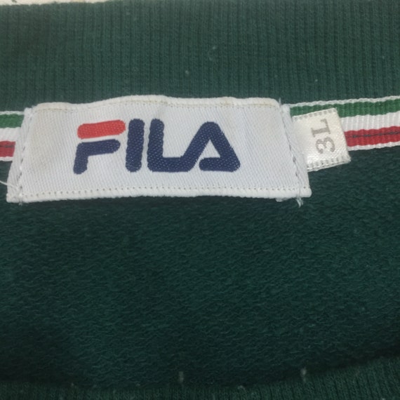 Vintage!! FILA Small Spell Out Small Logo Sweater… - image 2