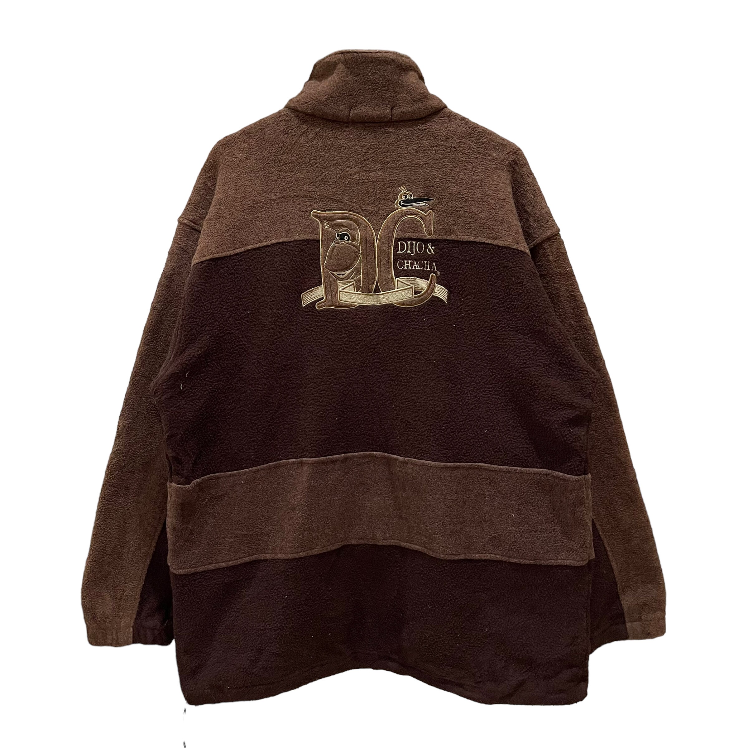 Vintage 90s Dijo & Chacha Quarter Zipper Anorak Sweater