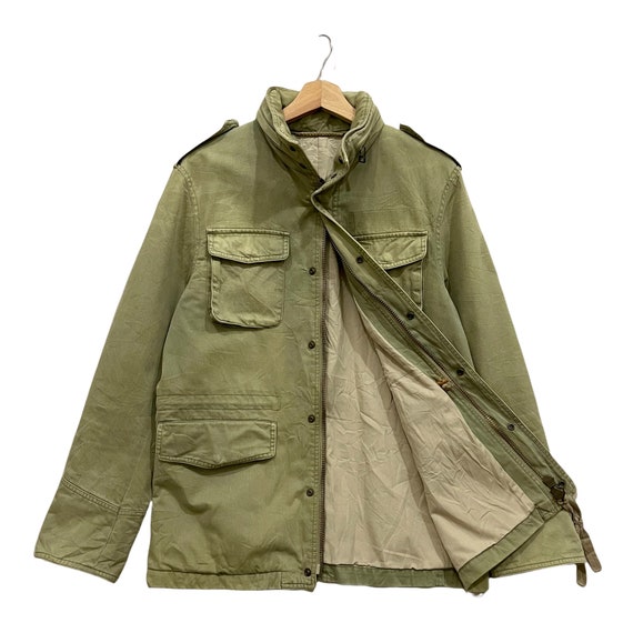 Vintage!! Takeo Kikuchi Multi Pocket Military Style Jacket