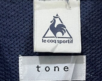 Vintage 90s Le Coq Sportif Small Logo Zipper Windbreaker Jacket Etsy UK