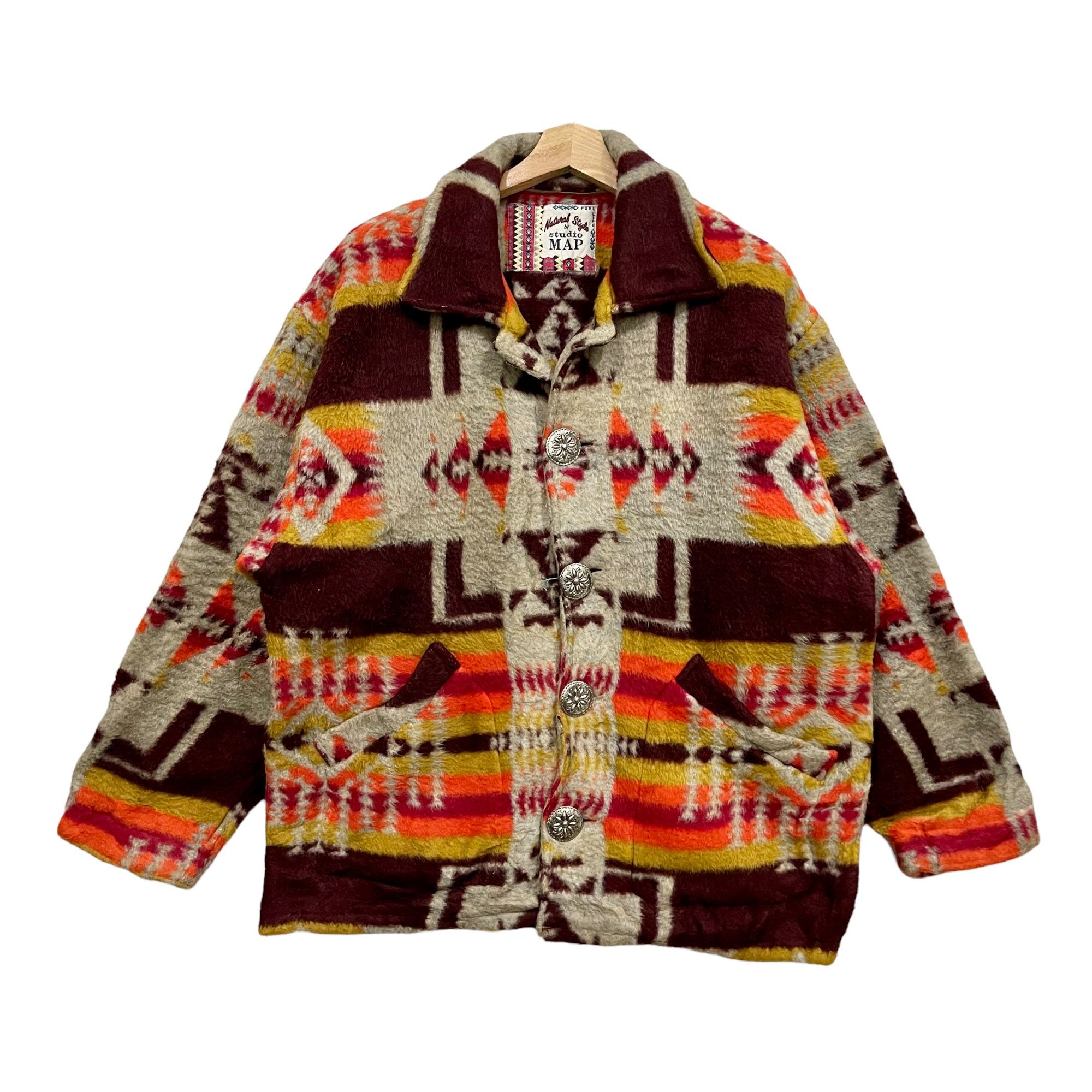 Rare Vintage Brand Z.victory Wool Navajo Jacket 1990s - Etsy