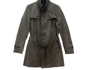 Vintage Y2K Tornado Mart Wool Drape Coat Japanese Brand Casual