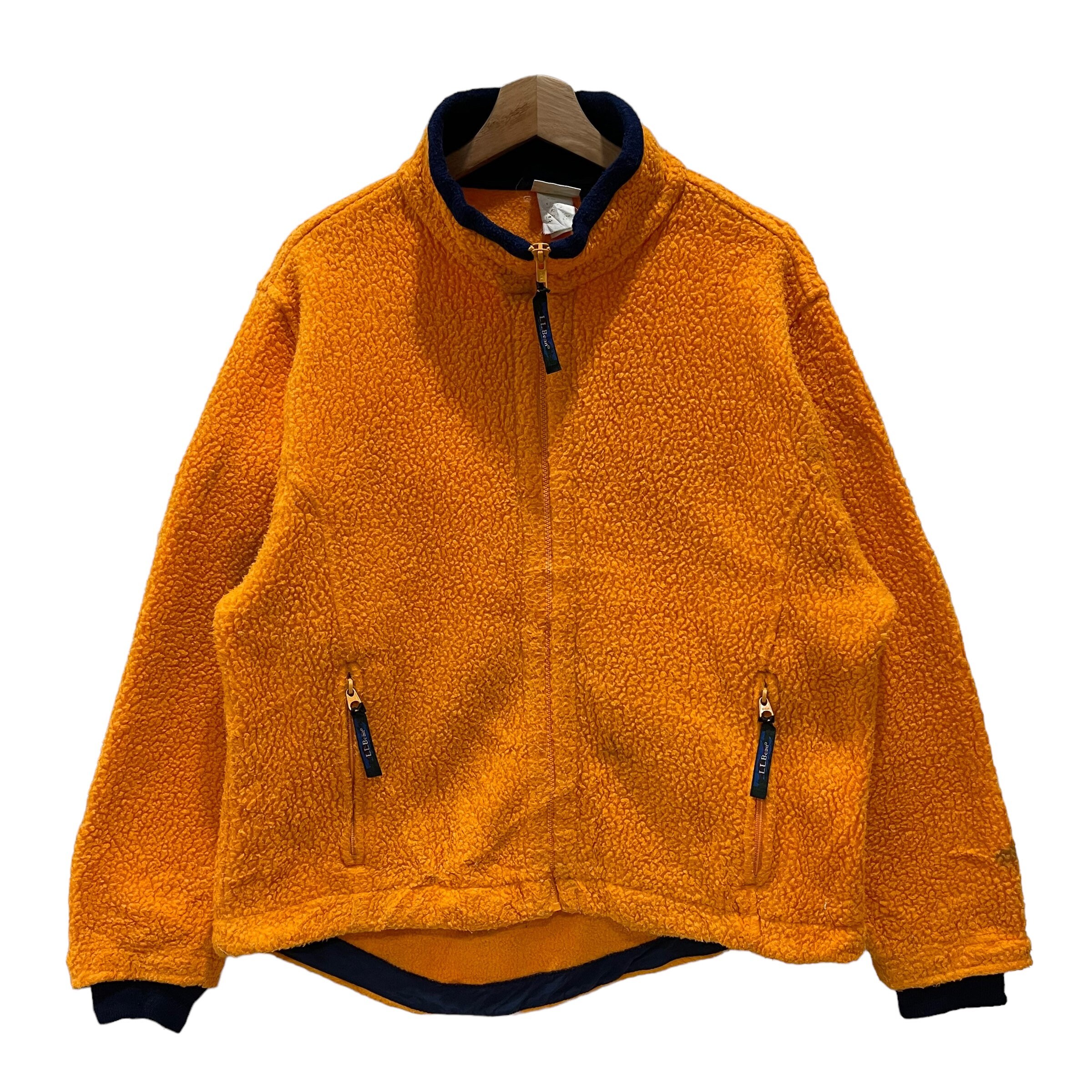 Vintage!! LL Bean Fleece Zipper Jacket Rare Colour - Etsy