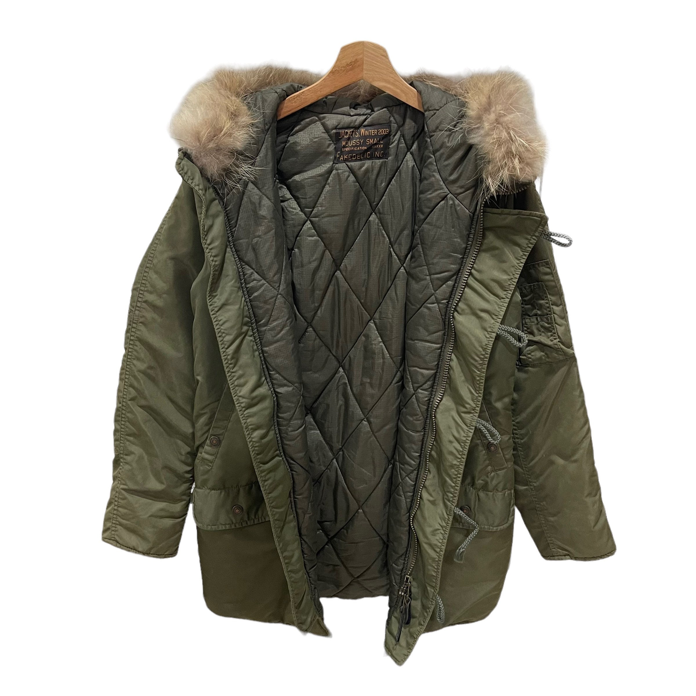 Vintage Moussy Faux Fur Hoodie Bomber Parka Winter Jacket Etsy Canada
