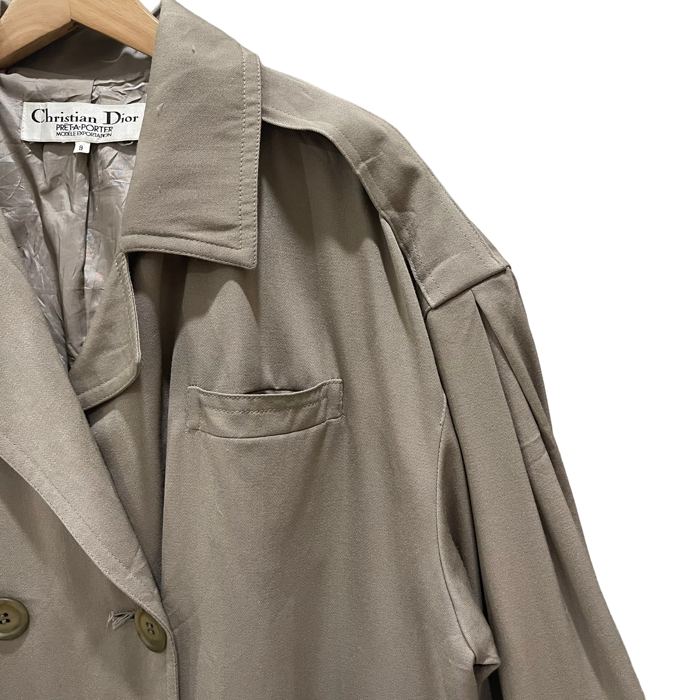 Very Rare Vintage 80s Christian Dior PRÊT-A-PORTER Trench Very Rare Vintage 80s Christian Dior PRÊT-A-PORTER Trench