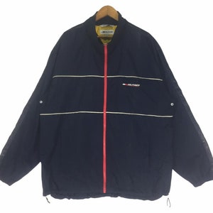 Vintage!! TOMMY HILFIGER ATHLETICS Windbreaker Sportswear Over Size