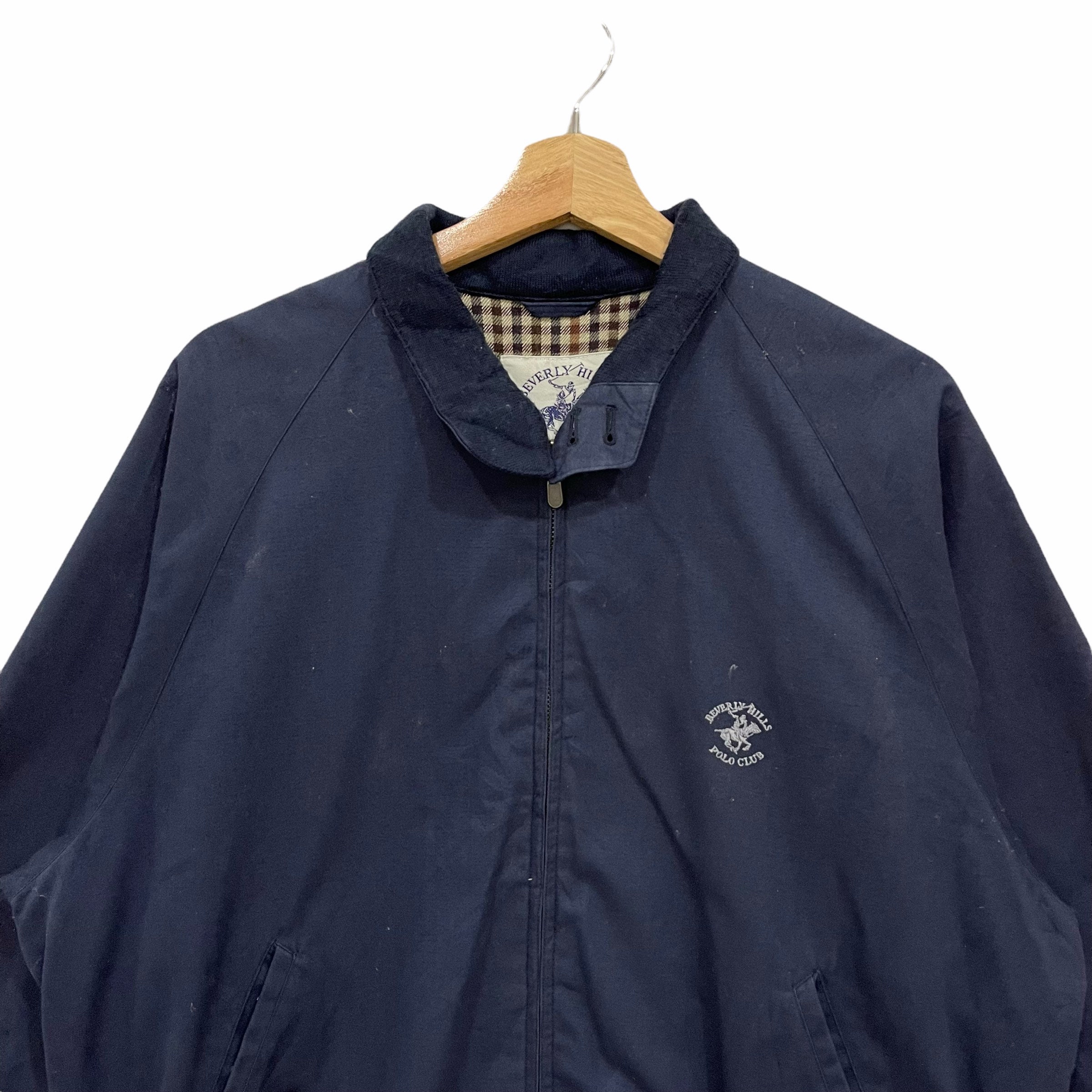 POLO CLUB ジップアップ ジャケット 90s BEVERLY HILLS Vintage Beverly Hills Polo Club Jacket 90's Style Color