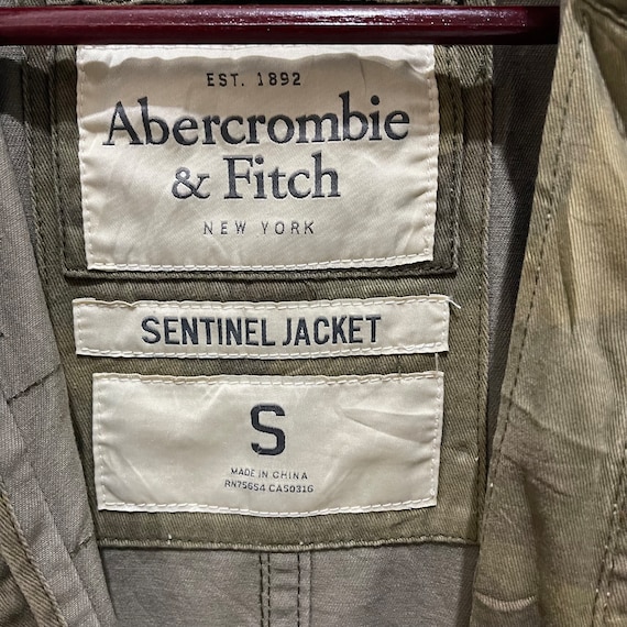 アバクロ SENTINEL JACKET S Abercrombie&Fitch Abercrombie & Fitch Sentinel Jacket Mens Small Navy Blue