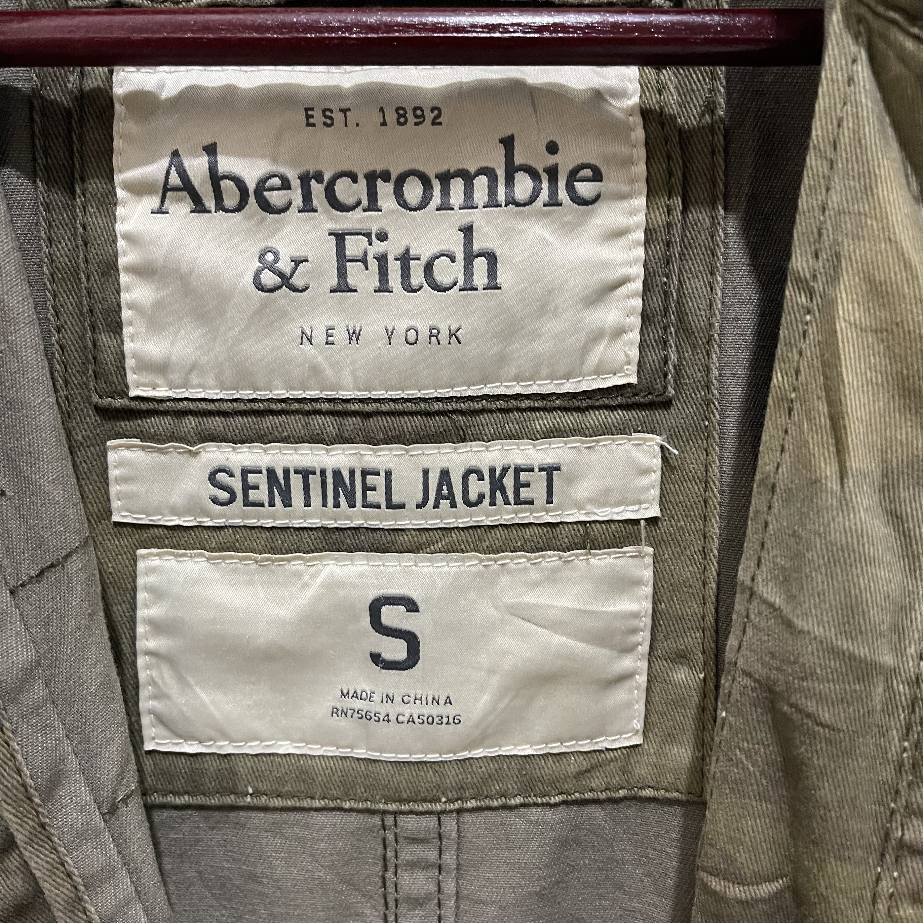 Abercrombie & Fitch 迷彩 ミリタリージャケット Vintage Abercrombie & Fitch Camouflage Military Army Style