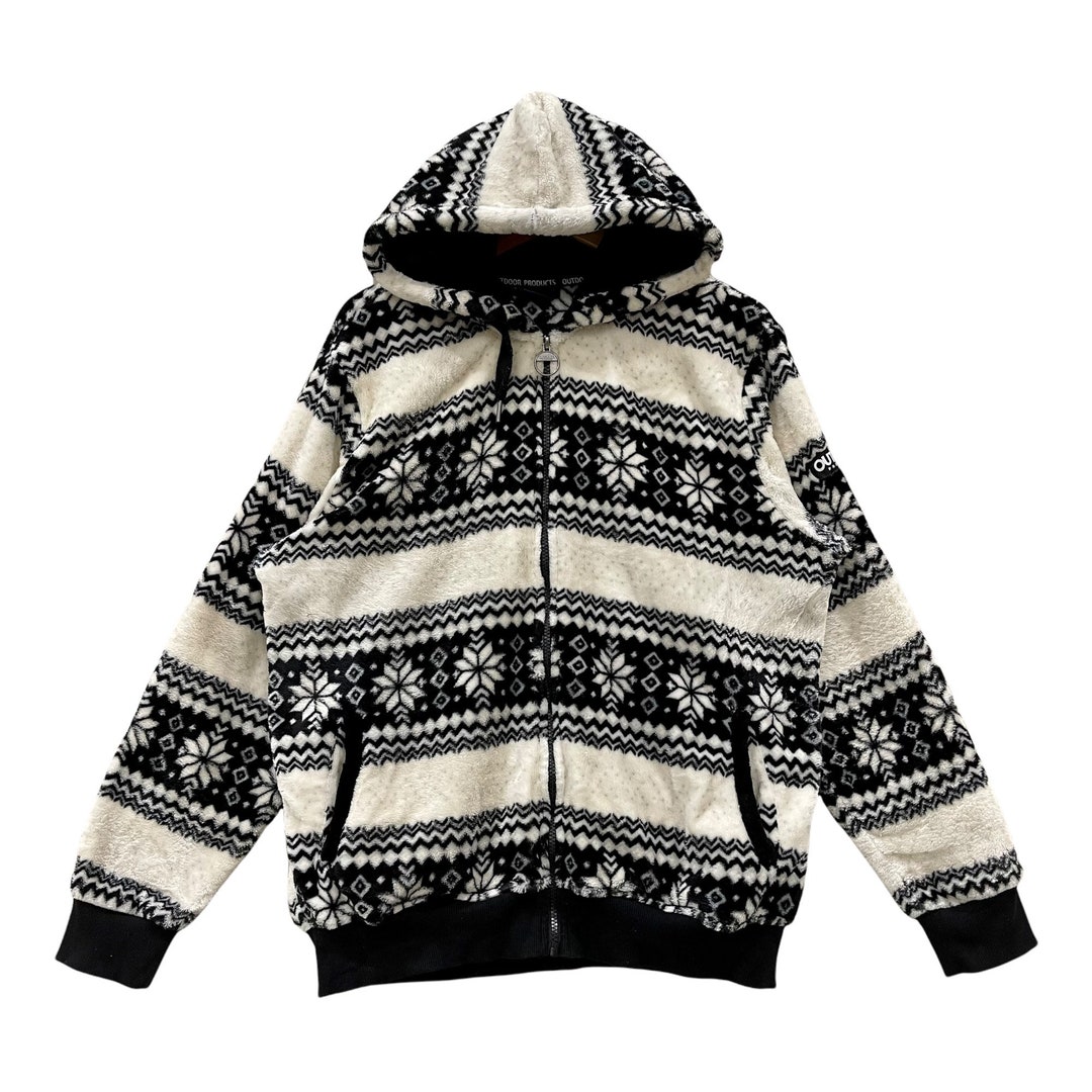 Aztech Ridge Designs Vintage!! Outdoor Products Aztech Design Hoodie Bomber Jacket - Etsy