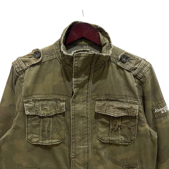 Vintage Abercrombie & Fitch Camouflage Military Army Style