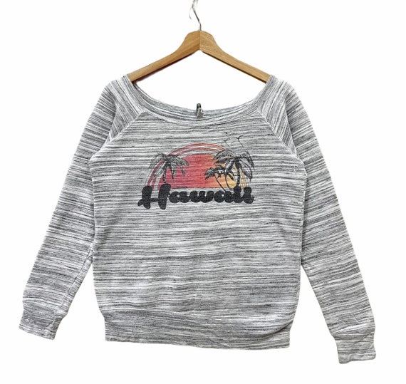 Vintage!! Hawaii Ripcurl Sweatshirt Sweater Pullo… - image 1