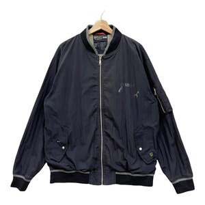Vintage!! Stussy x Surplus Bomber Jacket
