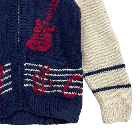 Vintage Sweet Orr Knitted Zipper Sweater - image 7