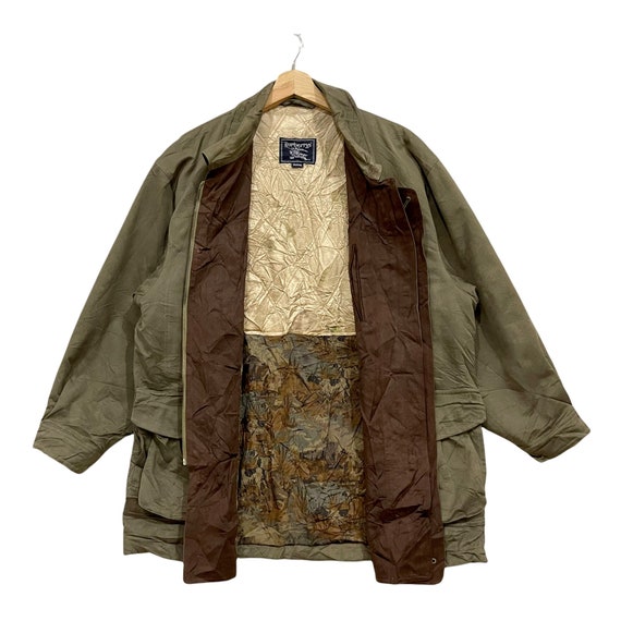 ジャケット・アウター vintage Burberry StaincollarCoat jacket Burberry's BURBERRY LONDON waxed cotton oiled jacket, men's