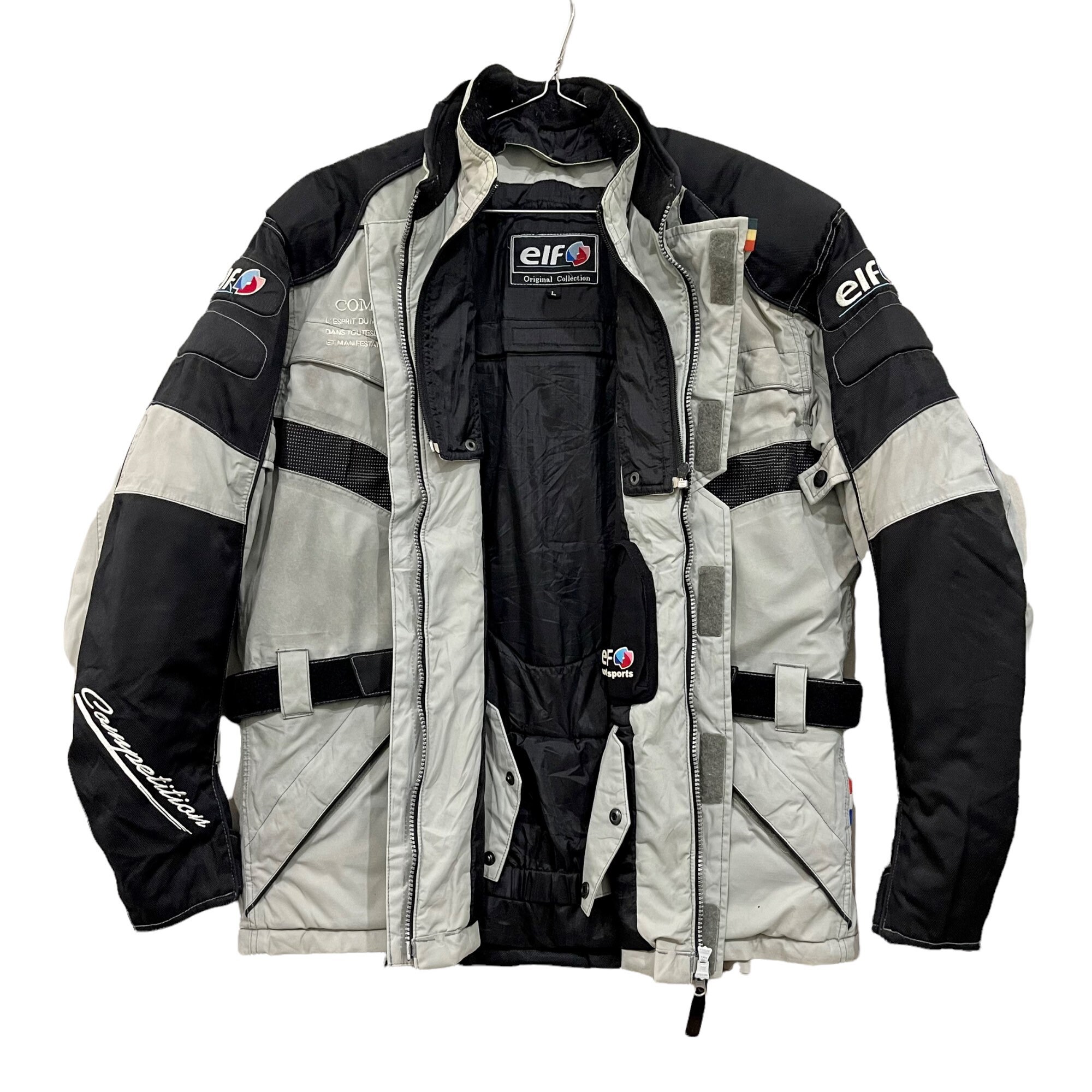 Vintage ELF Motorsport Riding Motorcycle Jacket - Etsy
