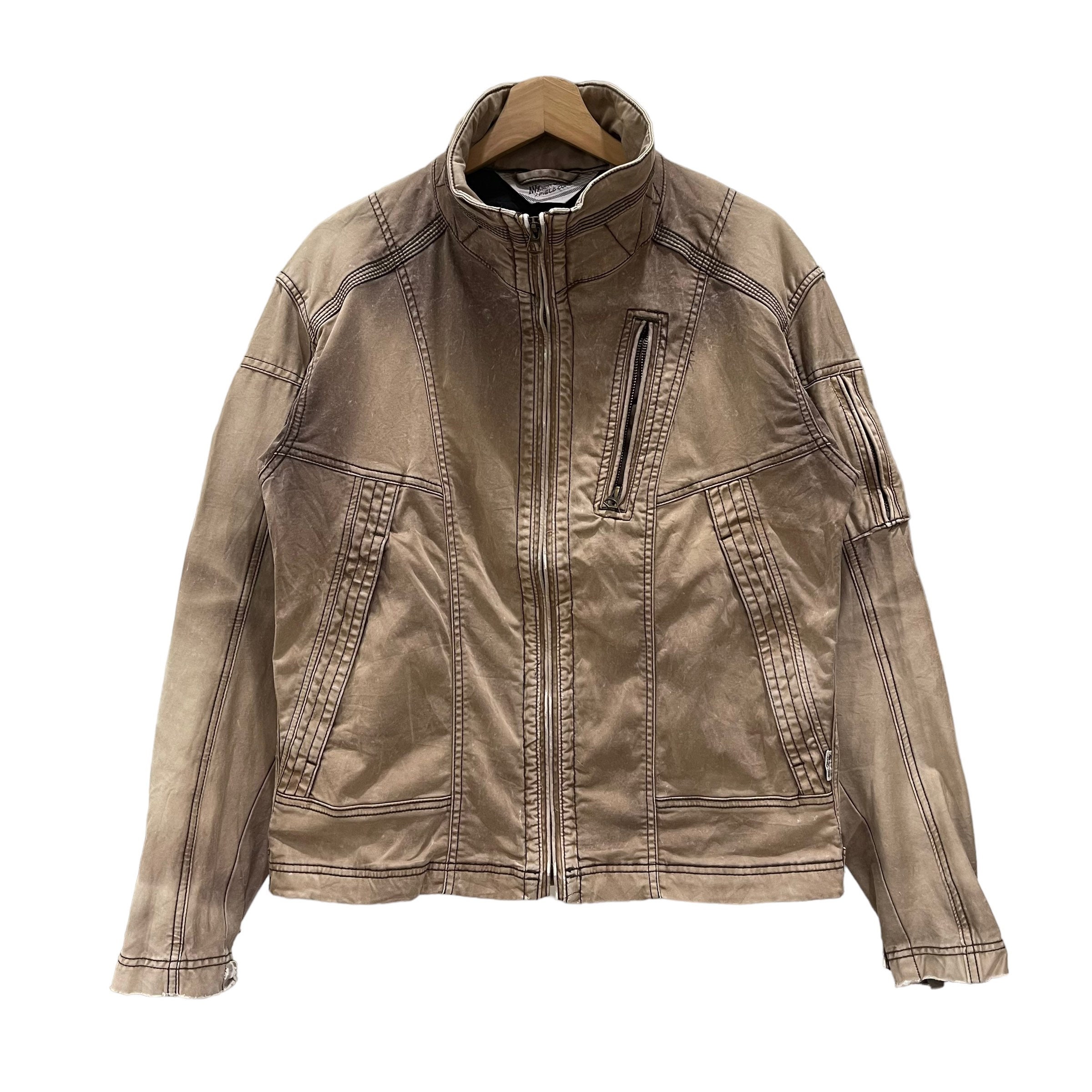 Vintage Next Workerz X Field Core Sun Faded Riding Jacket - Etsy Vintage Next Workerz X Field Core Sun Faded Riding Jacket - Etsy