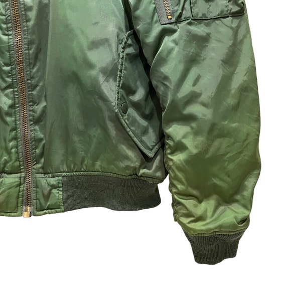 Vintage!! 90s BOSCH MA-1 Reversible Bomber Jacket - Etsy Vintage!! 90s BOSCH MA-1 Reversible Bomber Jacket - Etsy