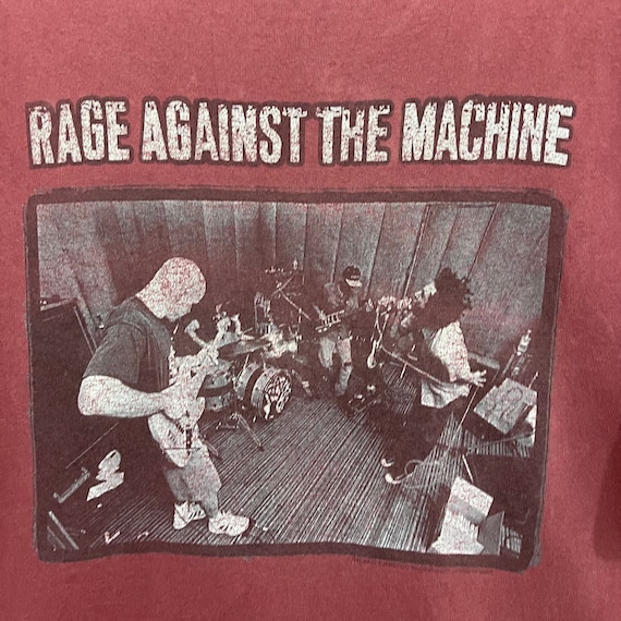 ミュージシャン 90's Rage Against the Machine T-Shirt Vintage 90s Rage Against the Machine Band Tee - Giant Tag - Etsy