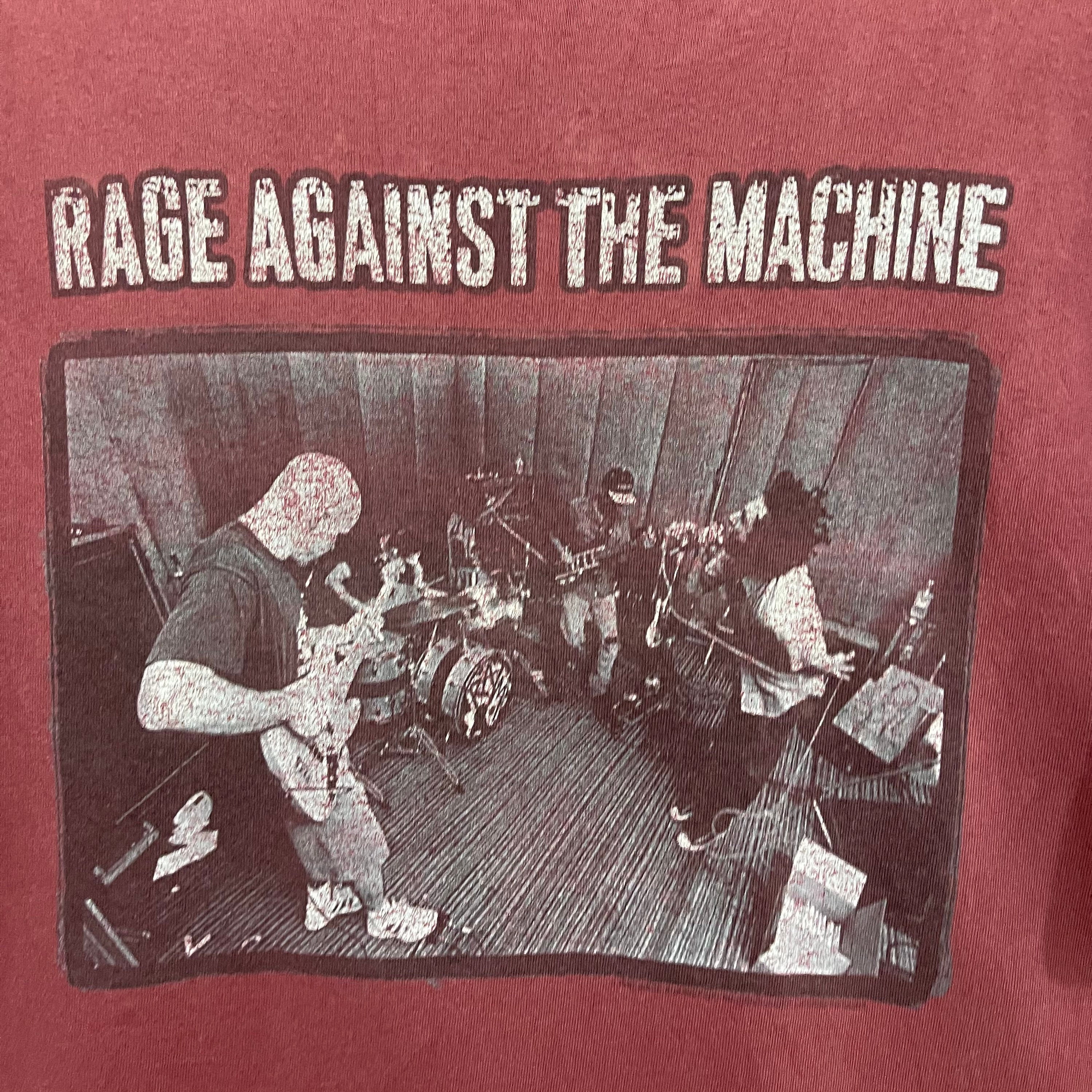 Vintage!! 90s Rage Against the Machine Band Tee Rock T-shirt Vintage!! 90s Rage Against the Machine Band Tee Rock T-shirt