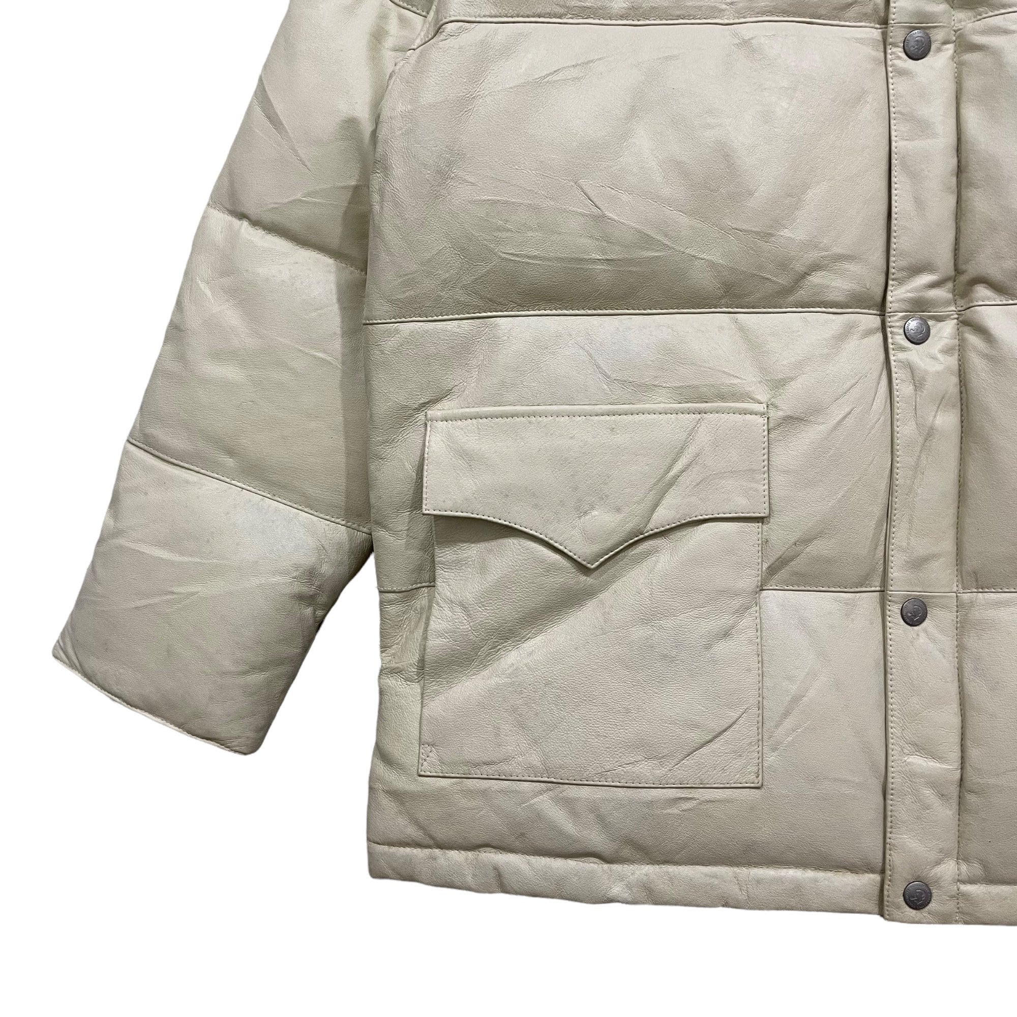 BOSS コーヒー 20周年記念 レザージャケット　Lサイズ ボスジャン ボス20周年記念オールレザースタジャン 非売品 Lサイズ