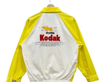 ◆KODAK◆ Color eye semi-overfit hooded jacket SBLUE K4123LJ Genuine Kodak Color Eye Semi Overfit Hood Jacket YELLOW | eBay