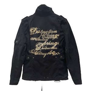 Vintage Atsuki Onishi 1978 Japanese Designer Denim Bomber