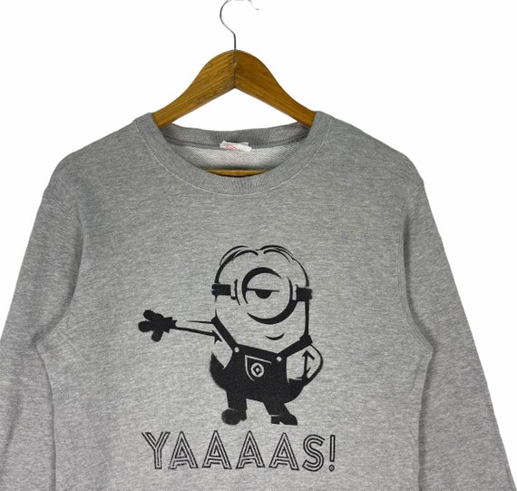 Minions Despicible Me 3 Movie Cartoon Crewneck Sweater Sweatshirt