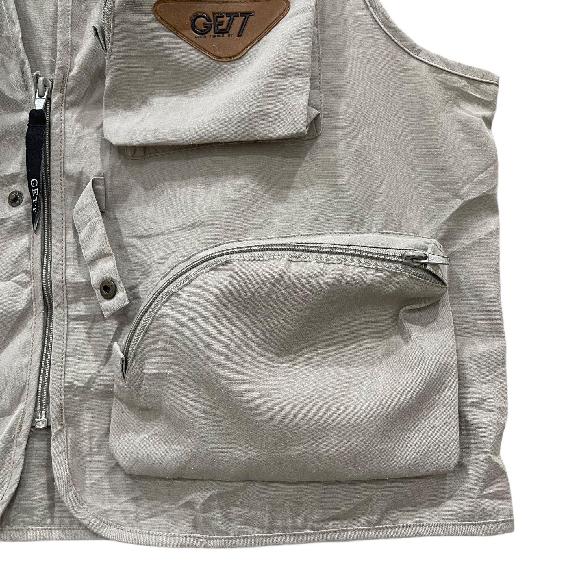 ウェア 90s LAND'S END fisherman vest 80s Ideal Fishing Vest （L） | Wonder Wear ヴィンテージ古着