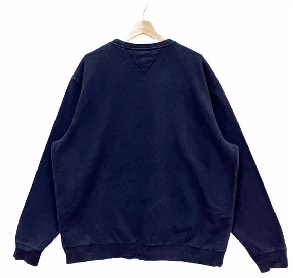 Vintage!! Tommy Hilfiger Small Spell Out Sweatshi… - image 2