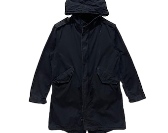 Japanese Brand Wjk Black Fishtail Parka Military Jacket - Etsy