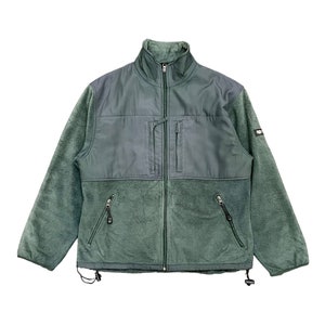 Vintage!! Benetton Formula One Deep Pile Fleece Jacket