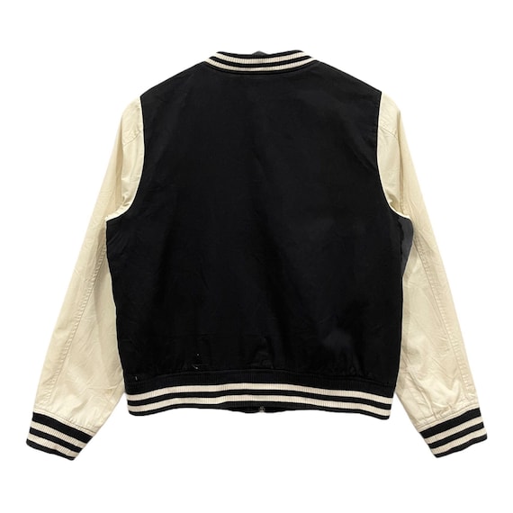 Vintage!! Clef De Sol Zipper Varsity Jacket - Etsy Vintage!! Clef De Sol Zipper Varsity Jacket - Etsy
