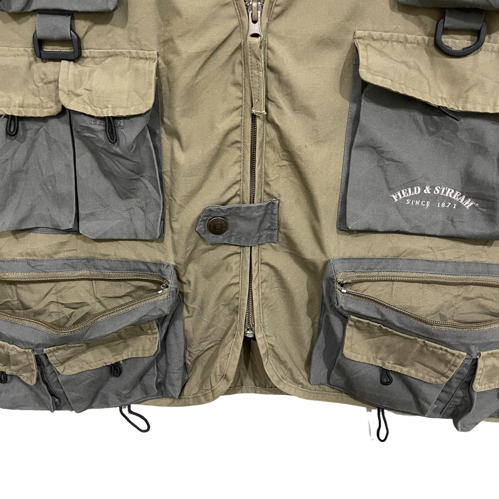 Vintage!! Field and Stream Multi Pocket Military Outdoor Vintage!! Field and Stream Multi Pocket Military Outdoor