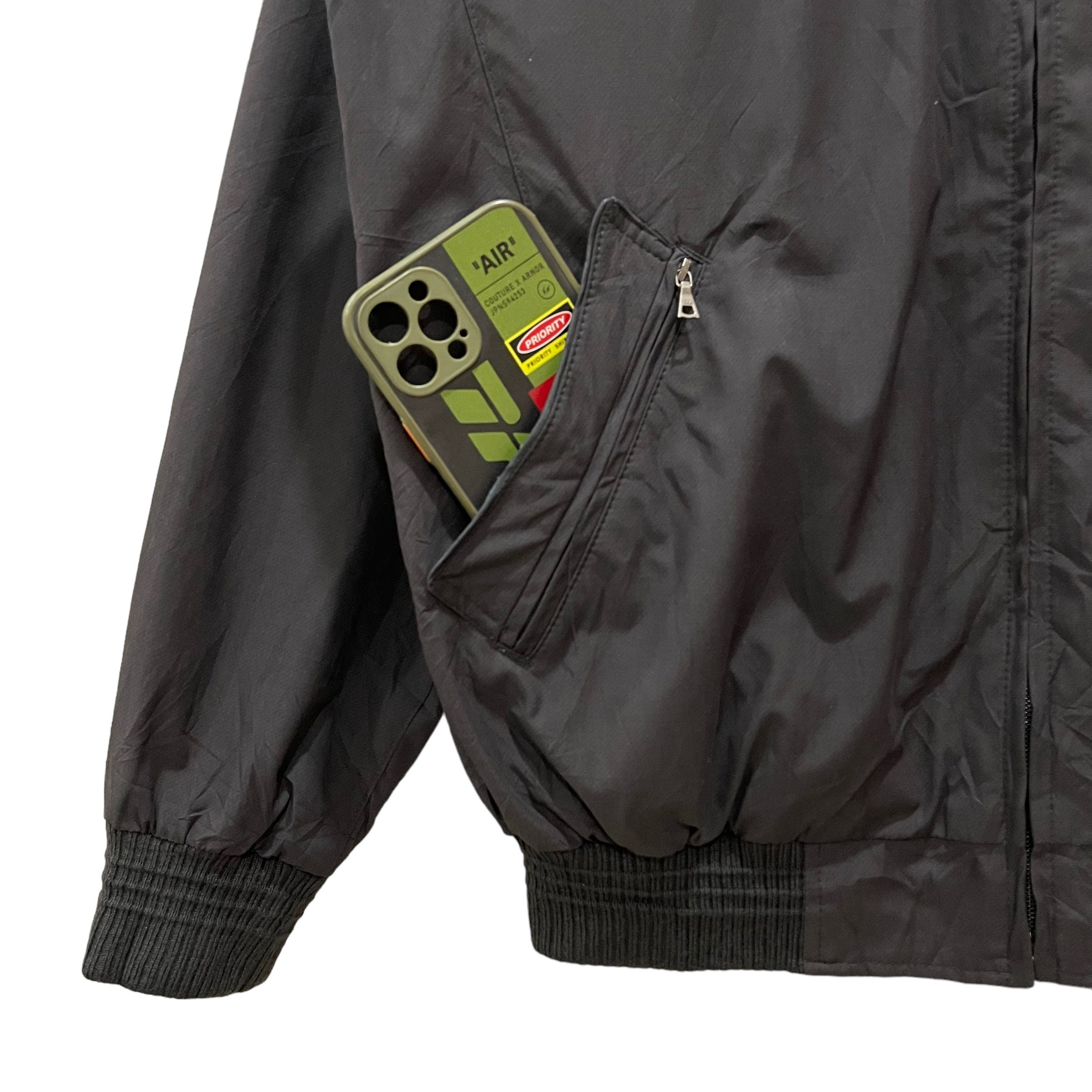 Vintage Crocodile Zipper Bomber Jacket - Etsy