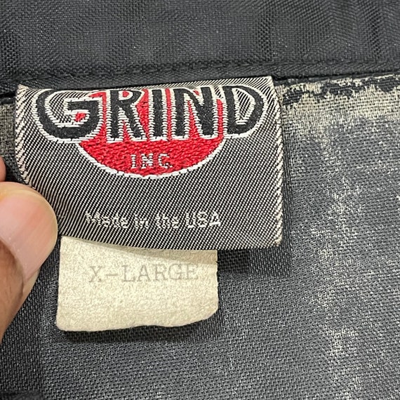 新品未使用...GReddyジャンパー Vintage GRIND Skateboard Windbreaker Waterproof Zipper