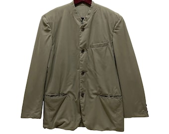 Zeldzaam vintage jaren 80 Issey Miyake-jack met knopen
