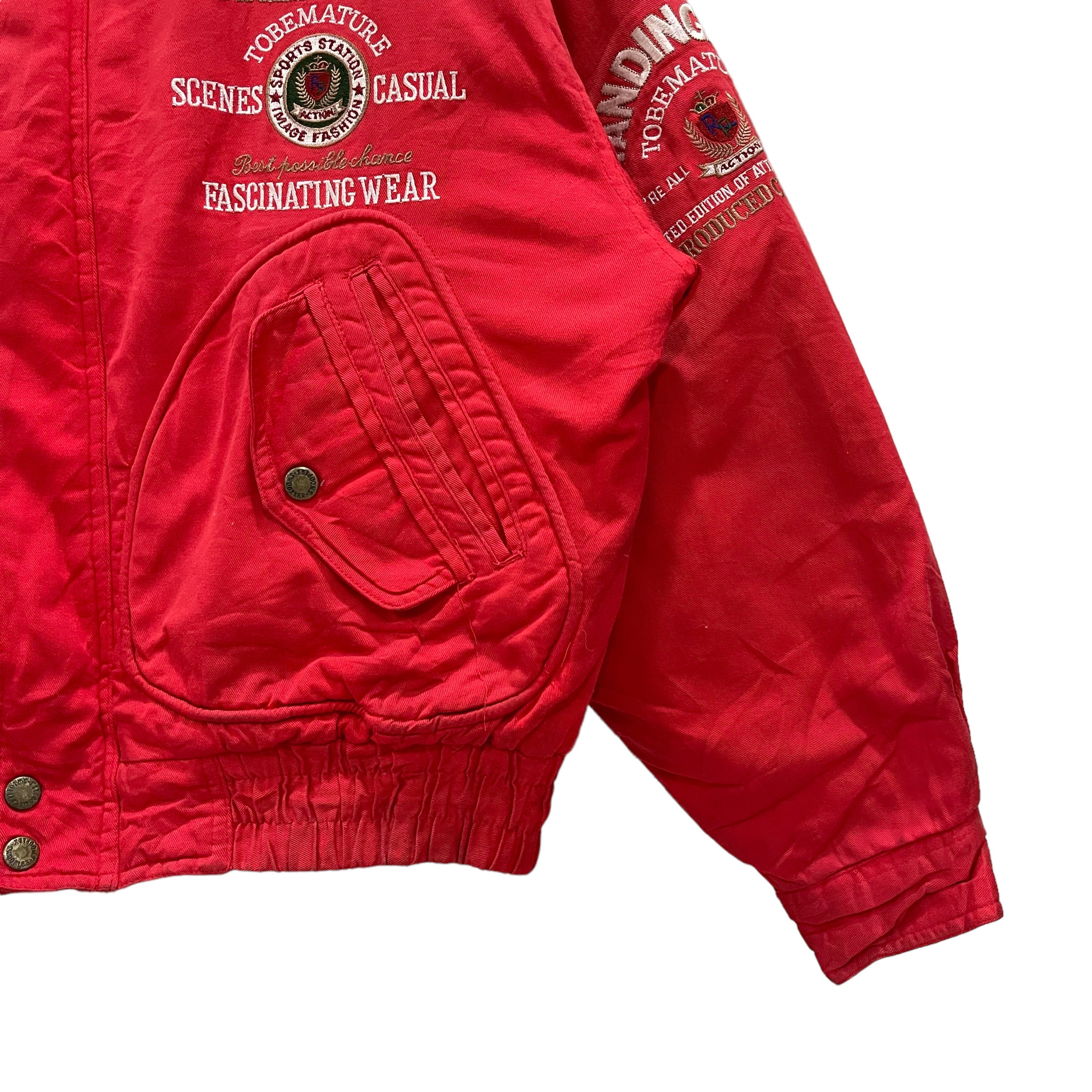 S*様 90s vtg   wool bomber jac Vintage 1990s American Eagle Outfitters Wool Bomber Jacket